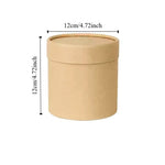 boîtes rondes unies moderne opaques rose clair noir argenté rose pâle vert clair beige