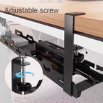 support câbles chargeurs acier noir moderne réglable sans perçage maison prise électrique fils articles