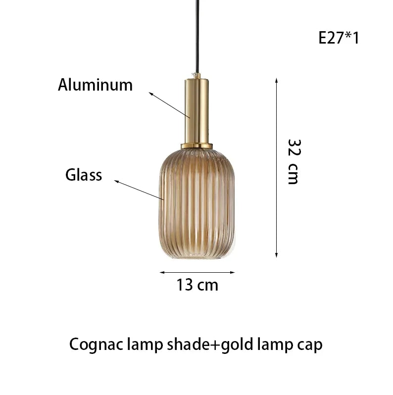 suspension lumineuse moderne vert rayures opacité câble noir gris beige chambre salon