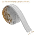 ruban decoratif adhesif fleurs feuilles classique blanc decoration murale stickers fleuris skirting border trims