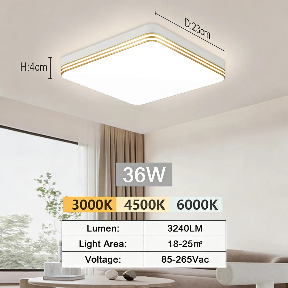 lampe carrée moderne blanc mat clips led facile chambre salon