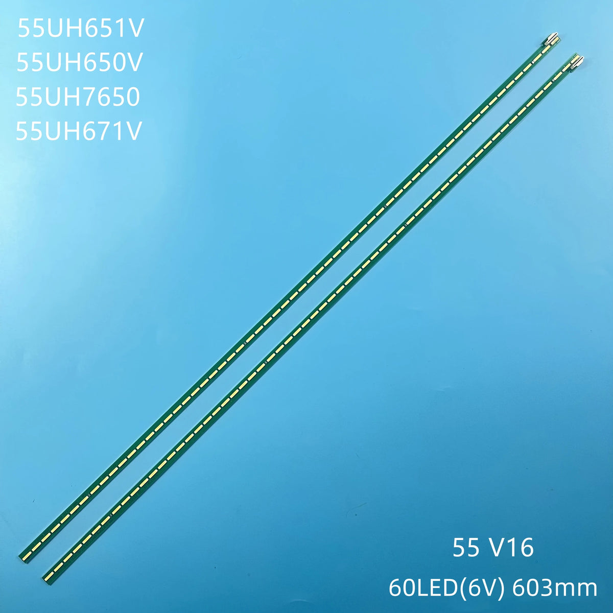 bande led vert ligne jaune moderne 60 leds 6v connecteurs