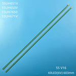 bande led vert ligne jaune moderne 60 leds 6v connecteurs