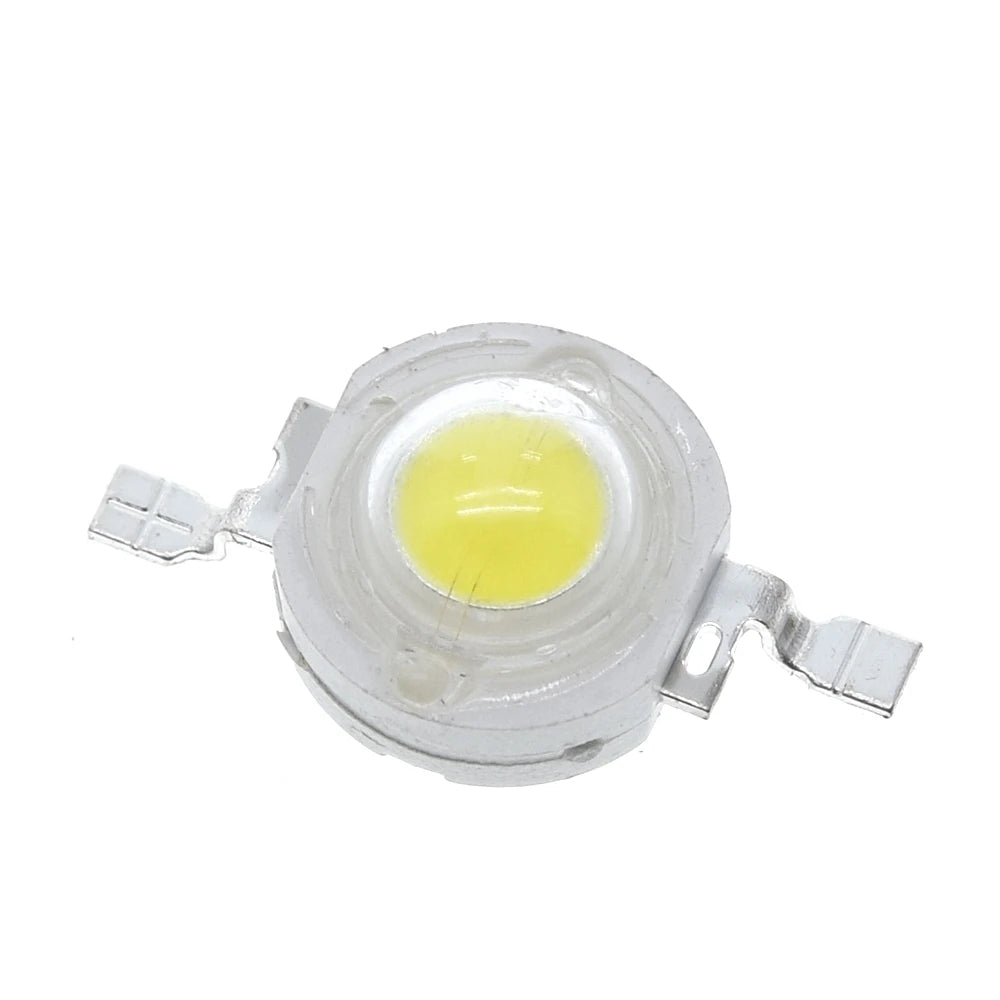 ampoule led blanc jaune ronde lisse moderne clips métalliques haute puissance