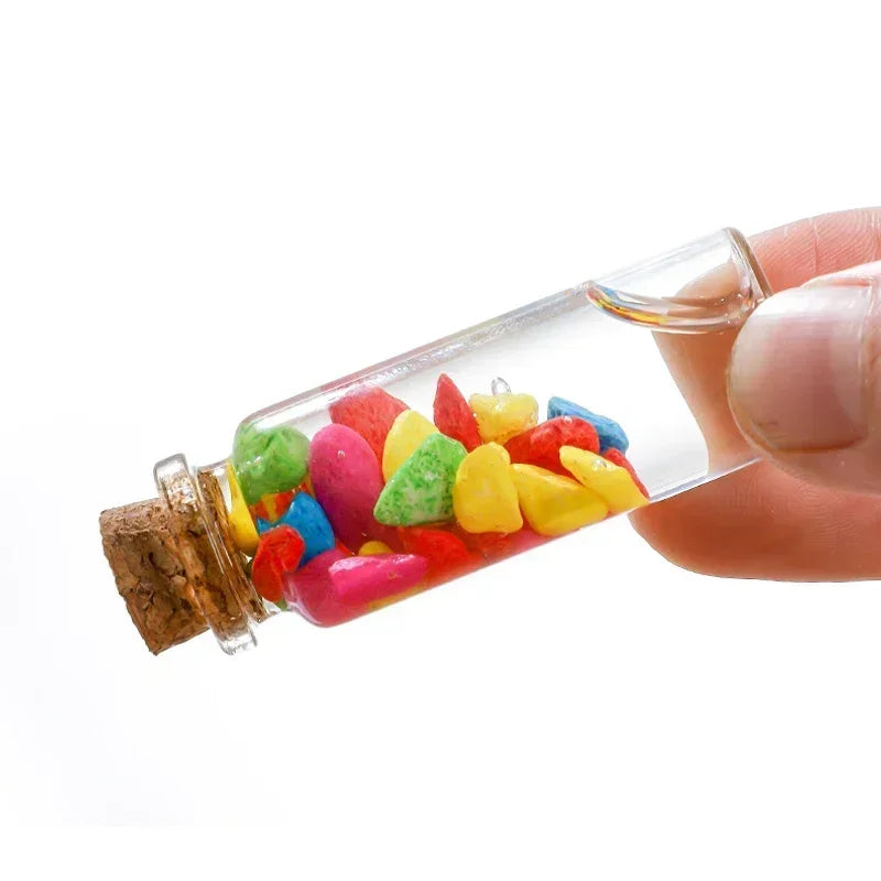 bouteilles verre transparentes bouchons liège 10 15 20 25 30 ml