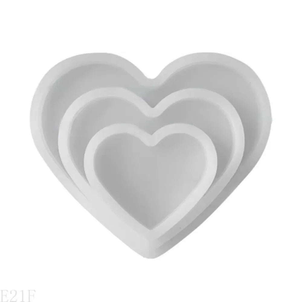 moules silicone imprimé floral moderne blanc rectangle rond cœur ellipse nuage