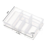 boîtes rangement transparentes 10 15 24 28 grilles clips modernes bijoux bricolage affichage storage