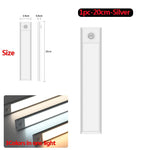 veilleuse led motion sensor sous meuble 20cm 30cm 40cm 50cm blanc moderne minimaliste