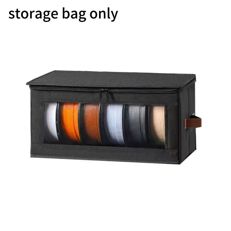 organisateur rangement sac polyester pliable multi usage spools filament 3d antihumidité poignées cuir fenêtre