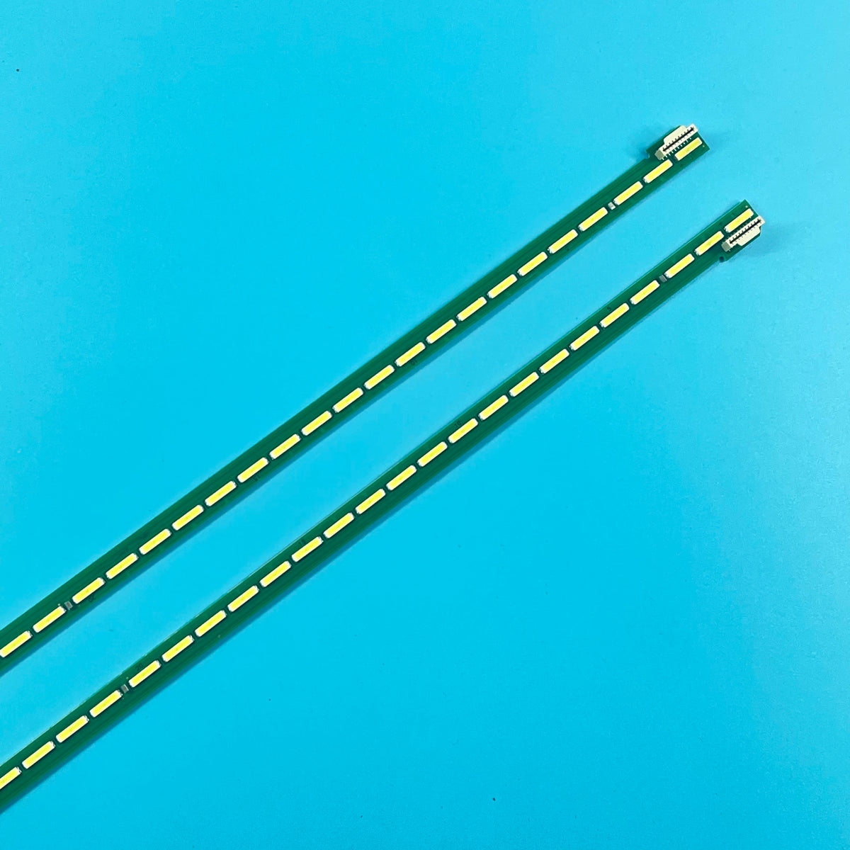 bande led rétro éclairage vert ligne jaune moderne connecteurs 603mm