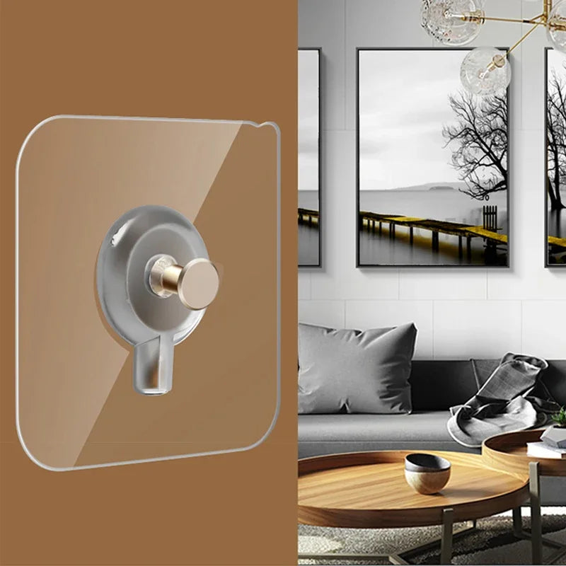 porte gobelets adhésifs transparents modernes minimalistes 60x60mm 10pcs 20pcs 30pcs 45pcs 50pcs variété