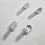 led rgb ws2812b 5mm transparente adressable pixel bricolage électronique projet lumière néon