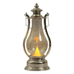 lanterne décorative rouge doré transparente effet vieilli vintage camping mariage