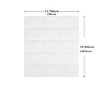 papier peint mural adhésif 3d effet brique texture moderne gris marron beige décoration