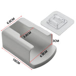 support mural blanc moderne adhésif télécommande boîte rangement rectangle petits objets divers chambre