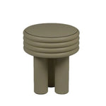 tabouret moderne minimaliste bois couleur gris contemporain salon decoration autonome