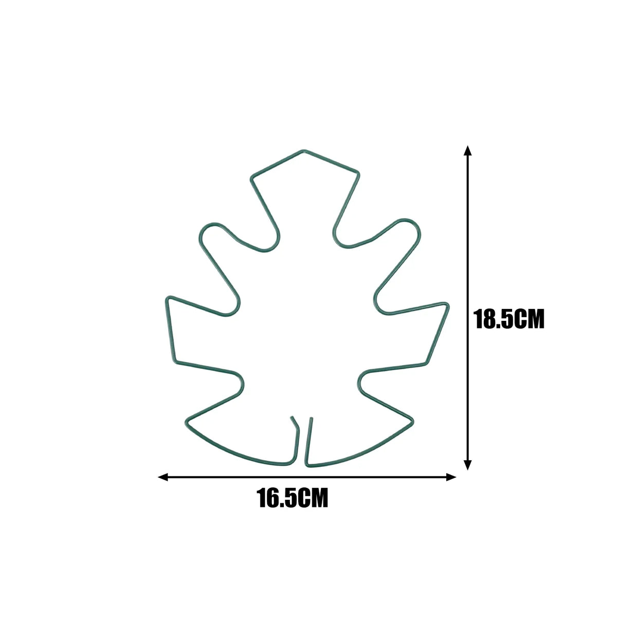 support plante spirale or moderne adhésif pvc 16x18cm 10pcs jardin fleur fixe
