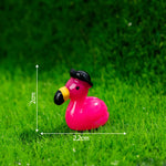 lot mini figurines animaux résine capybara grenouille axolotl flamant rose canard décoration maison jardin