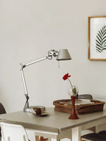 lampe moderne argentée réglable sans filaire opaquer nordiqueTouchable switch