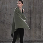 serviette microfibre séchage rapide vert uni moderne 80x128cm plage gym yoga