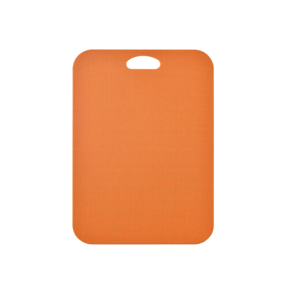 planches découper tissées moderne vert orange beige poignées intégrées respectueuses environnement stockables