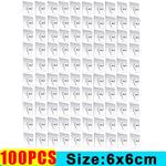 porte serviettes adhésif transparent moderne sans motif utilisation multiple sans perçage cuisine salle bain