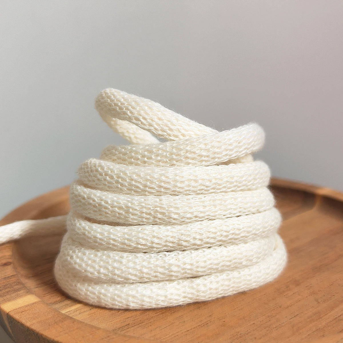 cordons macramé polyester 6mm bleu clair blanc vert rose jaune gris beige créatif artisanal
