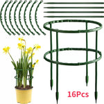 support plante vert moderne 24cm 14cm 16grilles 16tiges insertion trous carrés