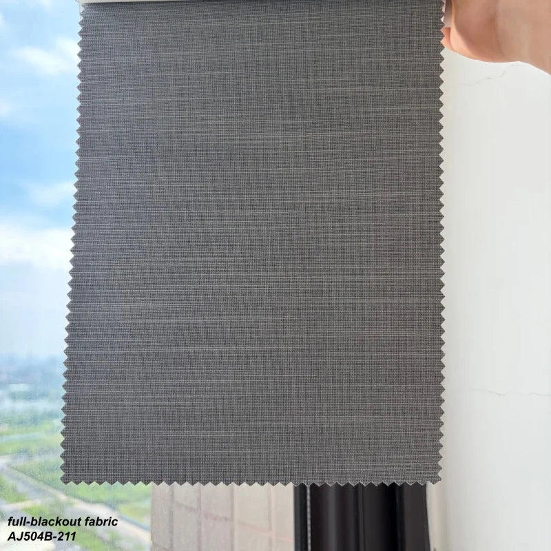 Stores enrouleurs gris opaques tissu micro perforé moderne française verticaux clips