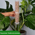 support plantes blanc perforé moderne pot drainage auto arrosageintérieur jardin
