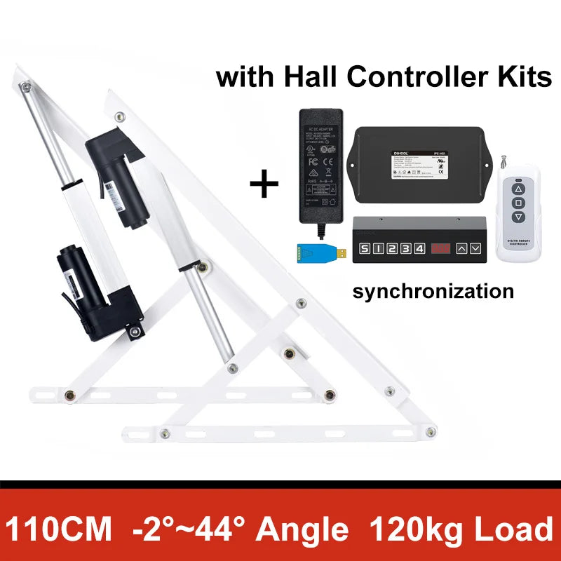 support charge électrique pliable blanc moderne moteur électrique lisses opaques lit