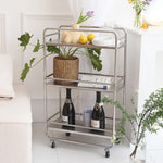 table d'appoint moderne table nuit acier inoxydable plateau verre minimaliste chambre coucher
