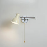 applique murale moderne bras articulé éclairage led blanc crème argenté chambre salon