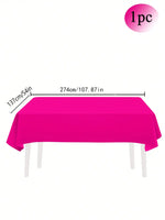 nappe table jetable unie moderne bleu rouge rose jaune noir violet clair verte ornement