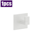 porte serviettes adhésifs modernes noir mat crochets alliage aluminium minimaliste salle bain cuisine