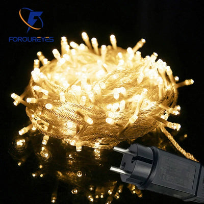 Guirlande lumineuse LED Noël extérieur blanc chaud
