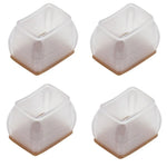 cache pieds moderne adhésifs antichoc marron noir rose pâle mat opaques différents meubles chaises