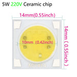 ampoule led cob 50w 2000 lumens blanc jaune moderne certification cqc rohs cem 120