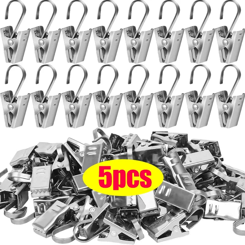 clips rideau acier inoxydable moderne 100 pieces 10 pieces 20 pieces 30 pieces 50