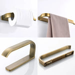accessoires salle bain doré moderne porte savon porte gobelets porte serviette porte papier toilette