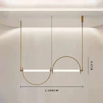 lampe suspendue moderne minimaliste noir blanc lisse 6000k 3000k 90 260V 2000 82000lm