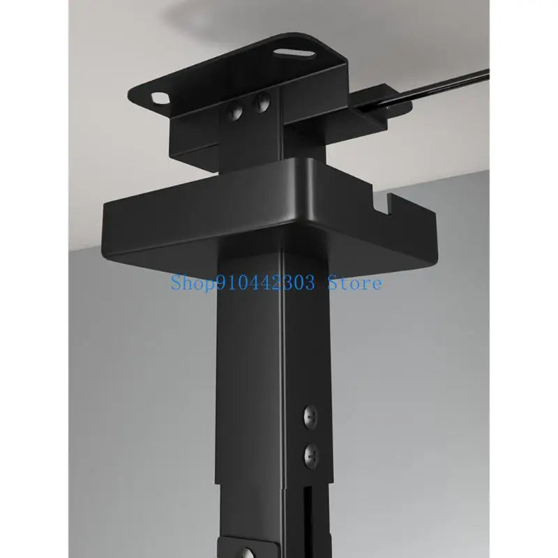 support projecteur noir réglable vis mural moderne monté fixé 25 35cm métal
