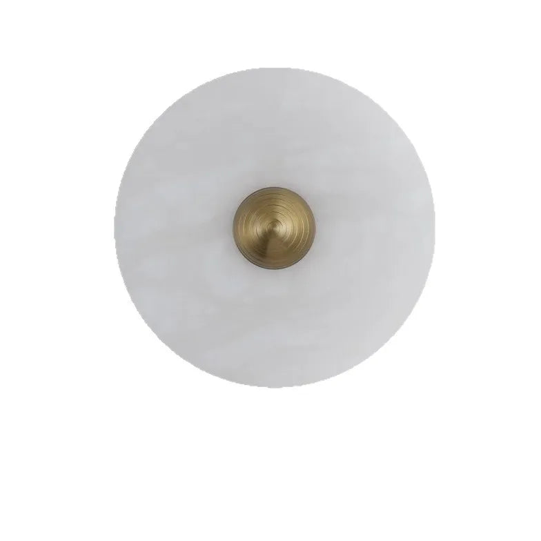 applique murale moderne marbre blanc doré éclairage led murale chambre salon entree