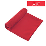 serviette microfibre points noirs bleu orange gris moderne sportive rapide absorption refroidissement durable activités