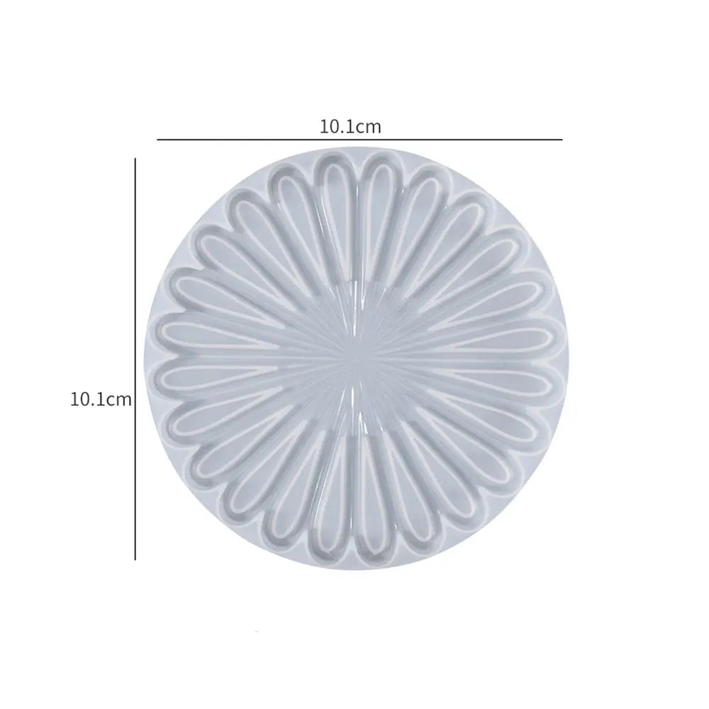moules silicone motifs floraux flocons neige modernes decoratifs artisanat decoration intérieure