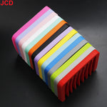 support savon silicone rose violet bleu vert orange gris moderne rayures horizontales