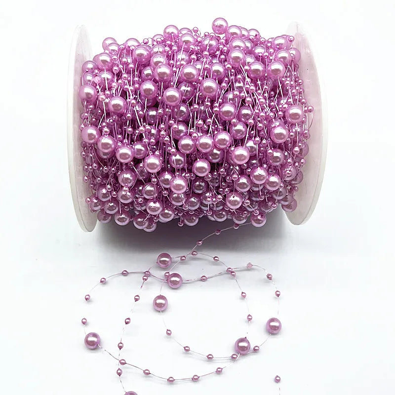 guirlande rondes brillantes opalescentes décoration mariage fête anniversaire accessoires bricolage couleur mixte