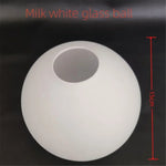 suspension lumineuse moderne blanc boules verre translucides 19 têtes fixée câbles