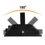 projecteur led noir moderne ip65 mural 10w 20w 30w 50w 100wextérieur aluminium