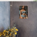 décoration murale poster gris moderne adhésif 20cm 30cm 14x20cm 30x40cmversible